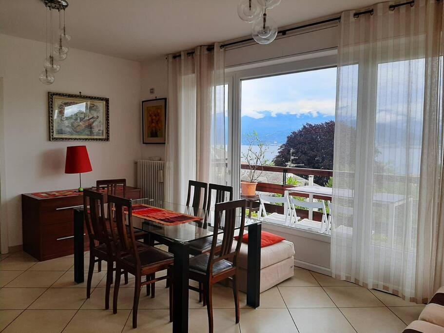 La Finestra Sul Lago - In Villa Con Vista E Posto Auto Coperto Stresa Extérieur photo